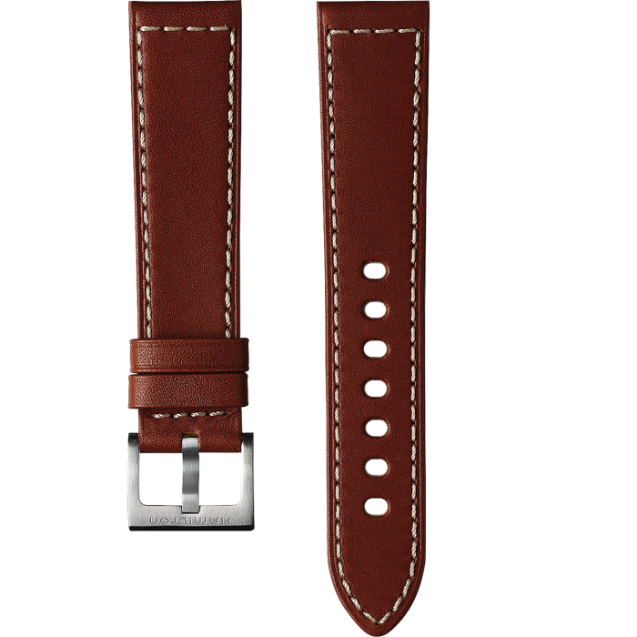 Hamilton Khaki Field Brown Strap 20mm Standard H6007041041