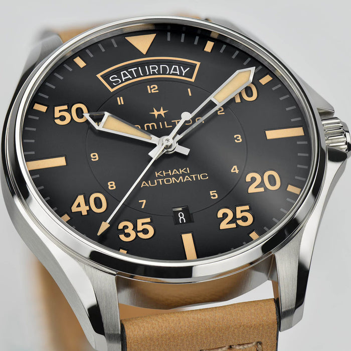 Hamilton Khaki Aviation Day Date Auto 42mm Men’s Watch H64645531