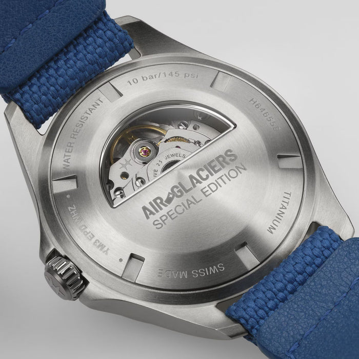 Hamilton Khaki Aviation Pilot Day Date Auto Air-Glaciers Blue Men’s Watch H64655941