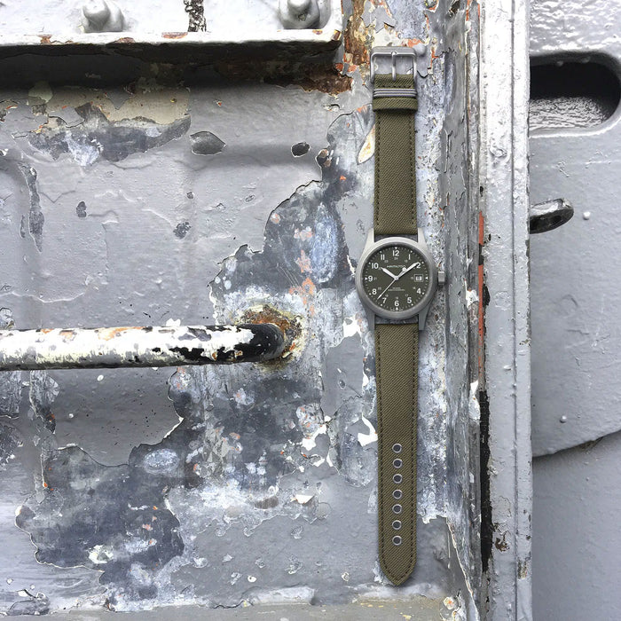 Hamilton Khaki Field Mechanical Green Dial Steel 38mm Men’s Watch H69439363