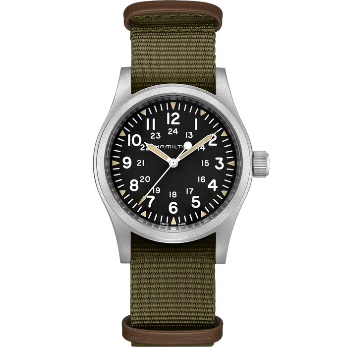 Hamilton Khaki Field Mechanical Black Dial | H69439931