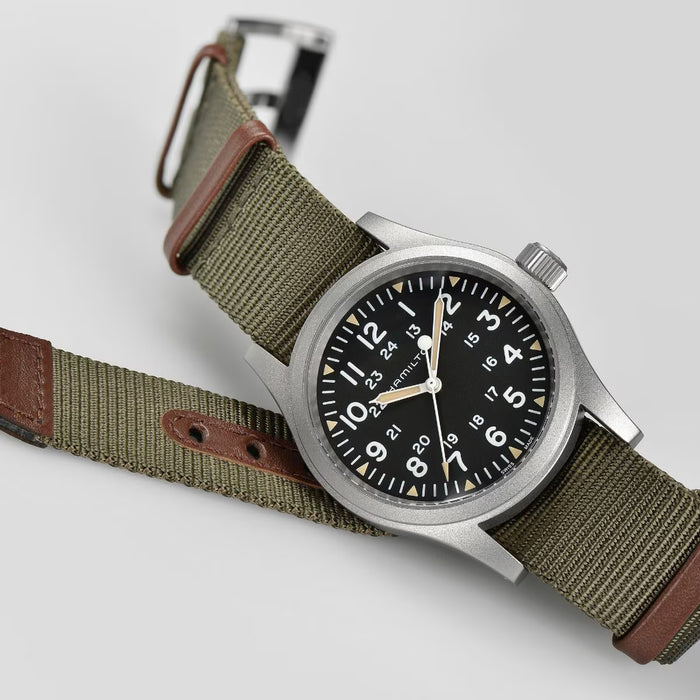 Hamilton Khaki Field Mechanical Black Dial | H69439931