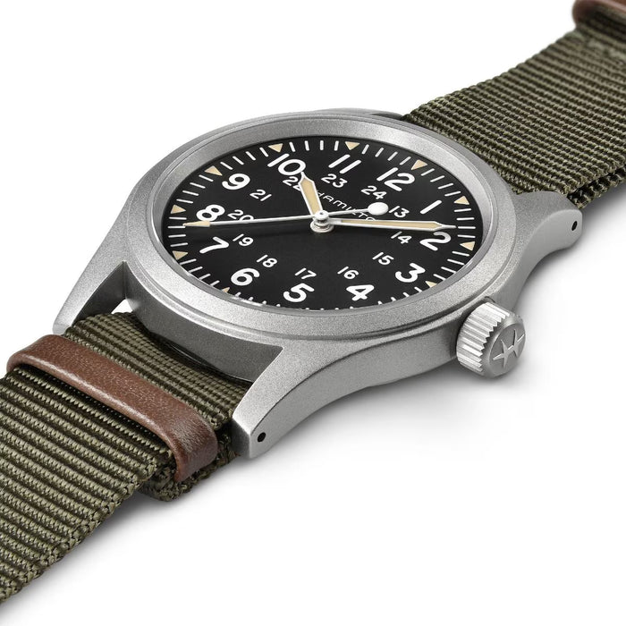 Hamilton Khaki Field Mechanical Black Dial | H69439931