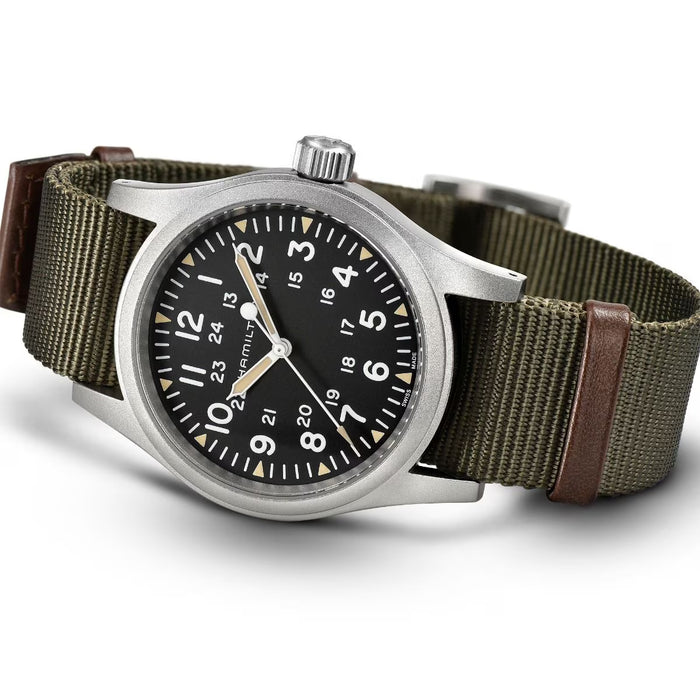 Hamilton Khaki Field Mechanical Black Dial | H69439931