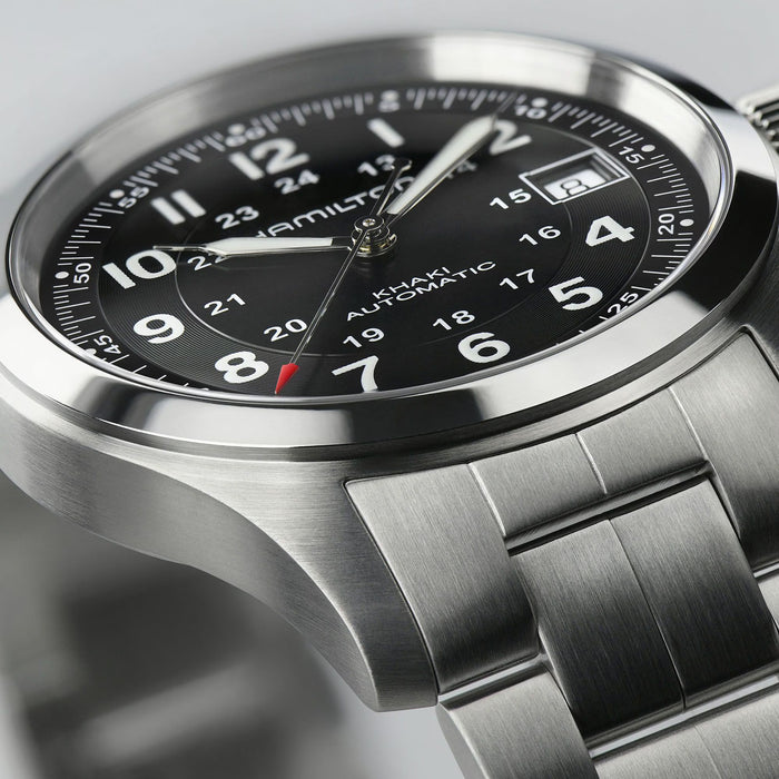 Hamilton Khaki Field Automatic Black Dial 38mm Men’s Watch H70455133