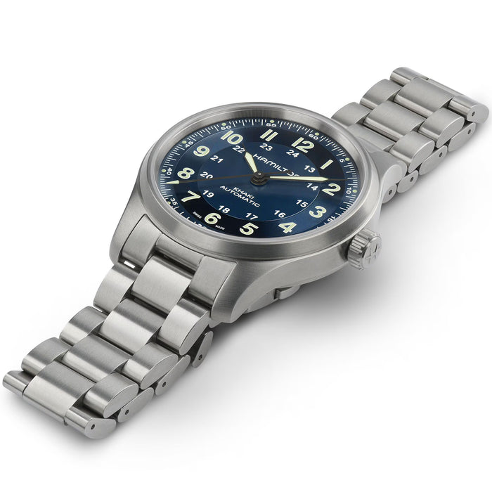 Hamilton Khaki Field Titanium Auto Blue Dial 42mm Men’s Watch H70545140