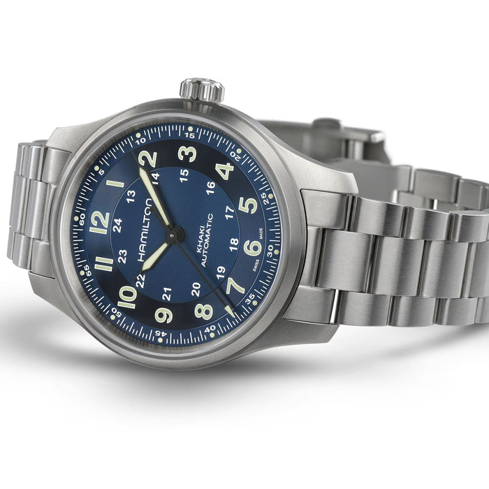Hamilton Khaki Field Titanium Auto Blue Dial 42mm Men’s Watch H70545140