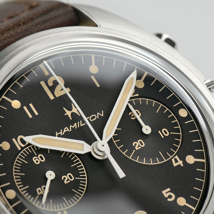 Hamilton Khaki Aviation Pilot Pioneer Mechanical Chrono Men’s Watch H76409530
