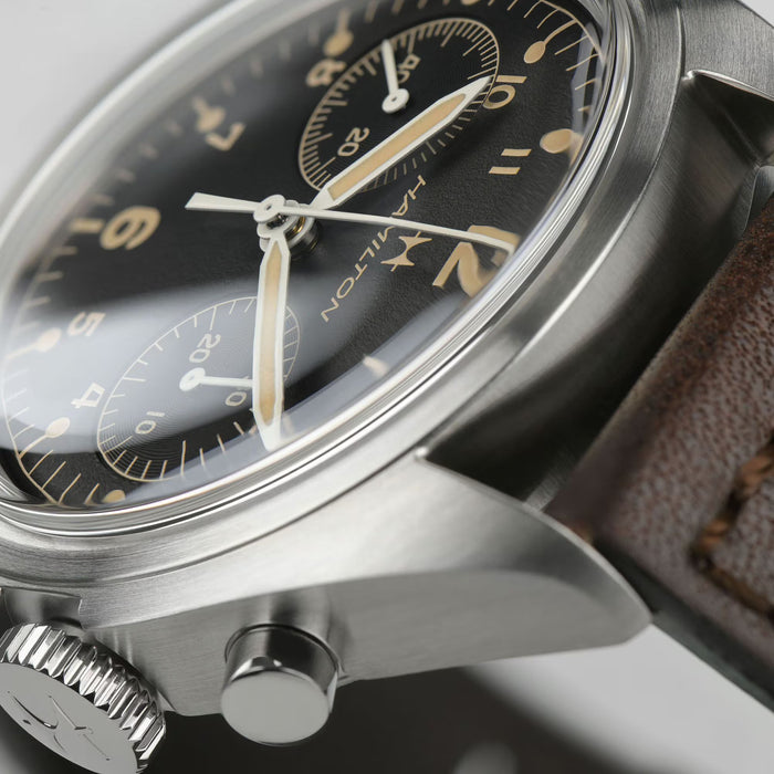 Hamilton Khaki Aviation Pilot Pioneer Mechanical Chrono Men’s Watch H76409530