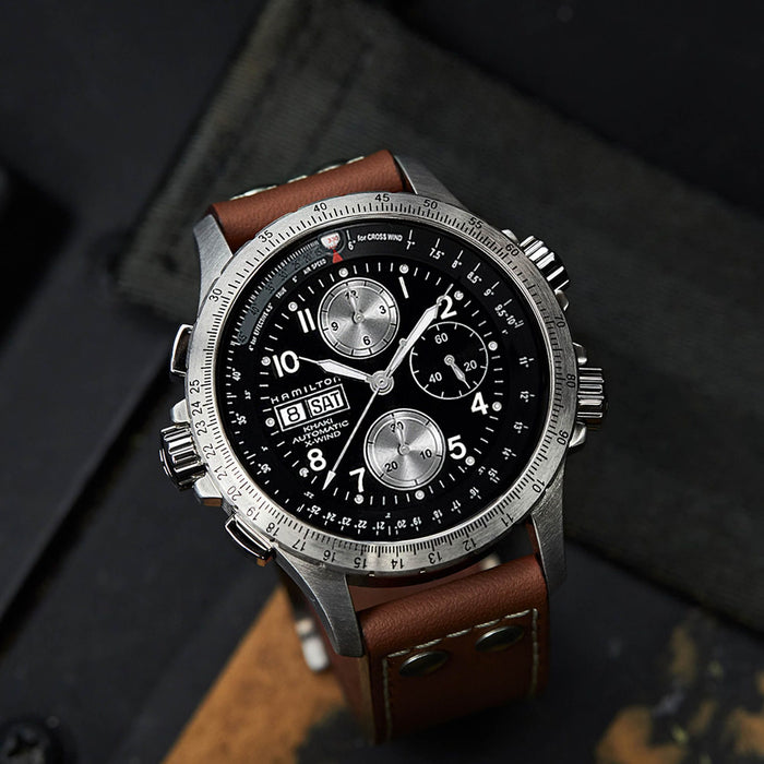 Hamilton Khaki Aviation X-Wind Auto Chrono 44mm Men’s Watch H77616533