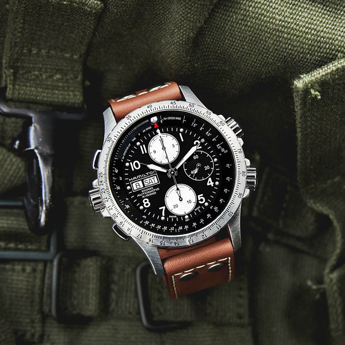 Hamilton Khaki Aviation X-Wind Auto Chrono 44mm Men’s Watch H77616533