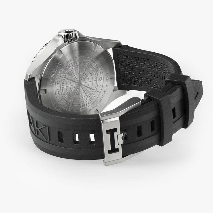 Hamilton Khaki Navy Scuba GMT Rubber Strap Watch | H82555330