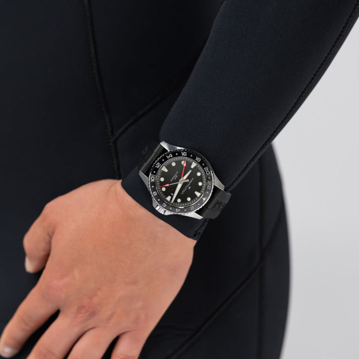 Hamilton Khaki Navy Scuba GMT Rubber Strap Watch | H82555330
