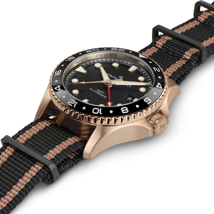 Hamilton Khaki Navy Scuba Automatic GMT Bronze Men's Watch H82565930