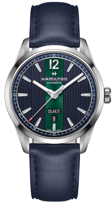 Hamilton Broadway Day Date Automatic Round Blue Dial 42mm Men's Watch H43515641