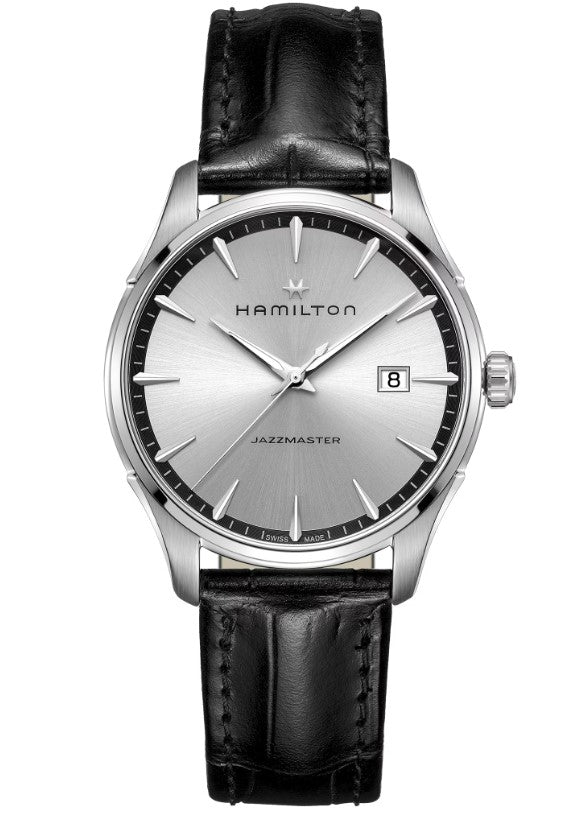 Hamilton Jazz Master Gent Quartz Stainless Steel Case Silver Dial Round Men's Watch H32451751