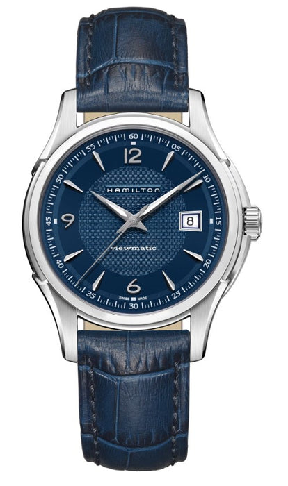 Hamilton Jazz Master Viewmatic Auto Stainless Steel Case Blue Dial Round Men's Watch H32515641