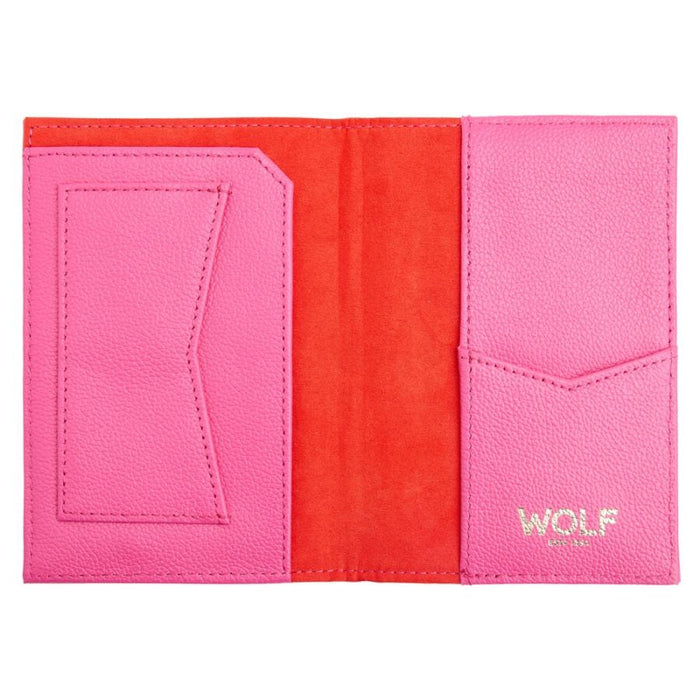 Wolf Pink Mimi Passport Case 768890