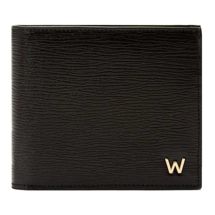 Wolf Black W Billfold & Coin 774102