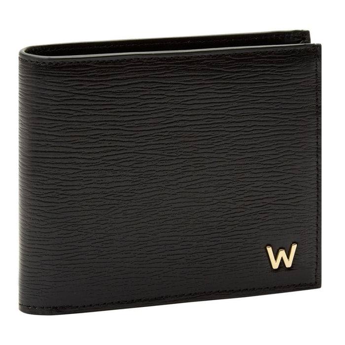 Wolf Black W Billfold & Coin 774102