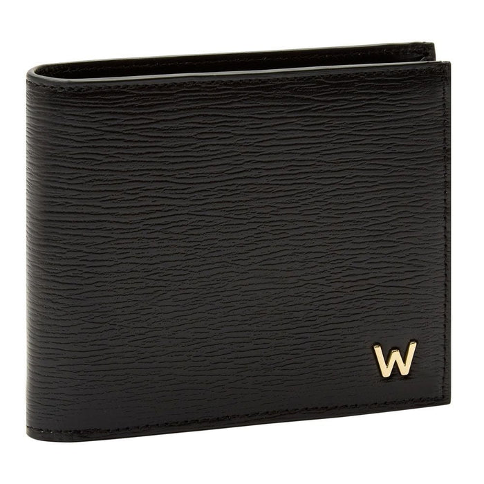 Wolf Black W Billfold & Coin 774102
