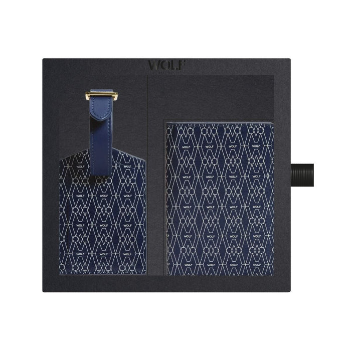 Wolf Blue Signature Passport & Luggage Tag Gift Set 777424