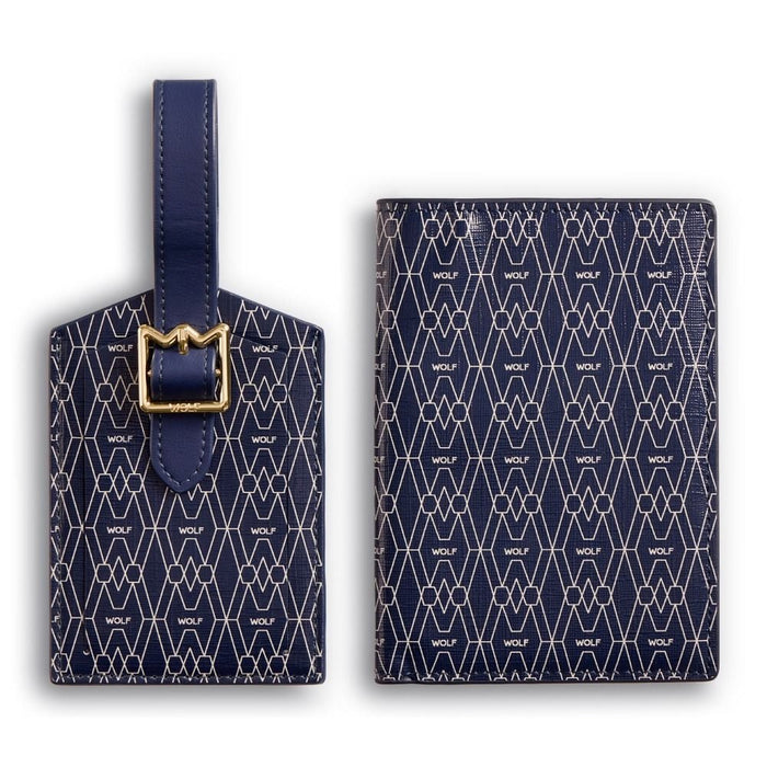 Wolf Blue Signature Passport & Luggage Tag Gift Set 777424