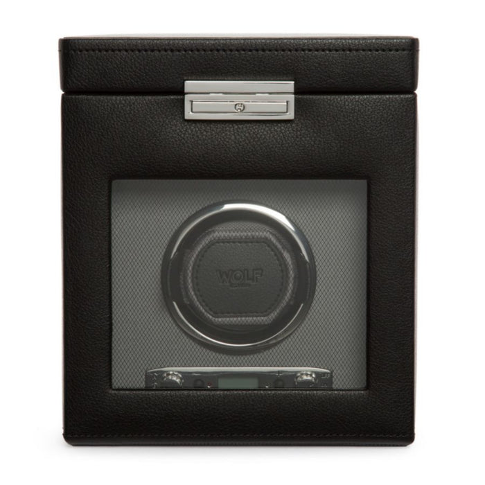 Wolf Classic Black single watch winder 456102
