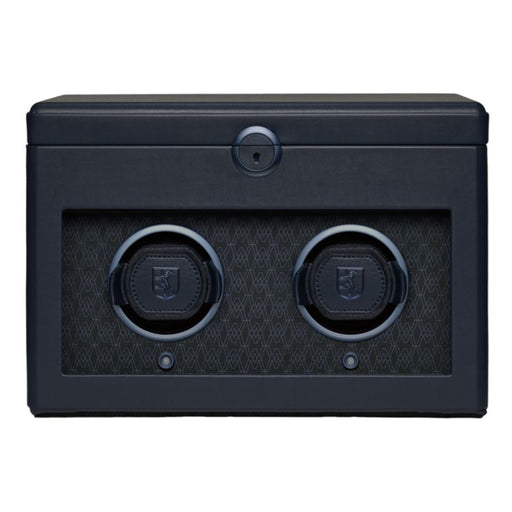 Wolf Earth Blue double watch winder 190417