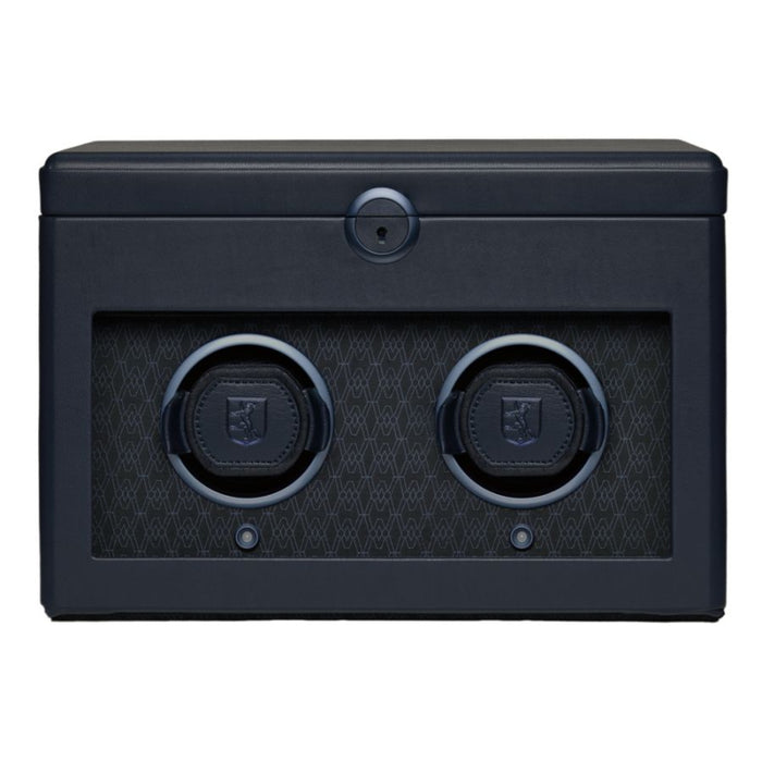 Wolf Earth Blue double watch winder 190417