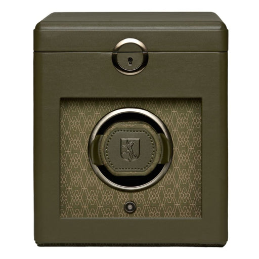 Wolf Earth olive single watch winder 190341