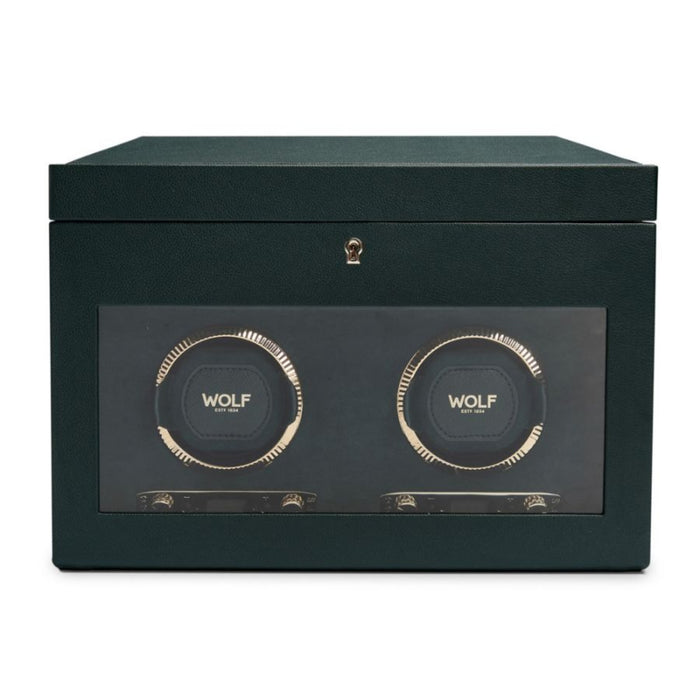 Wolf green double watch winder 792241