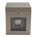 Wolf Palermo pewter single watch winder 213778 with jewelry storage for an automatic watch