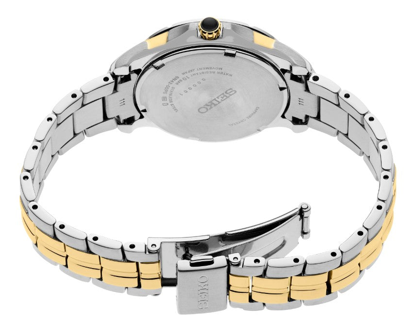 Seiko Coutura Mother of Pearl Dial Two-tone stainless steel Women's Watch SUR586.