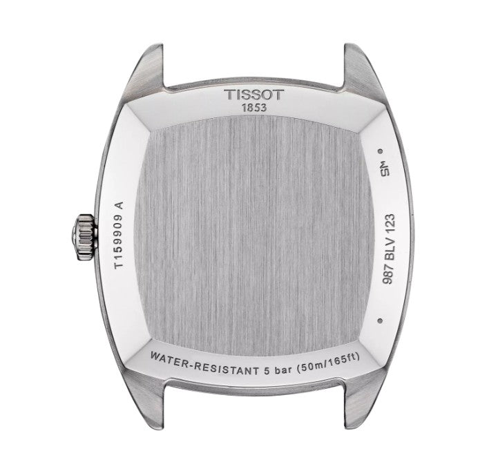 Tissot Stylist Graded blue-black Dial Blue Leather Belt Women's Watch T1599091604300