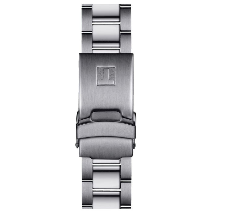 Tissot Seastar 1000 40mm Blue Dial Grey Strap Men's Watch T1204101104100