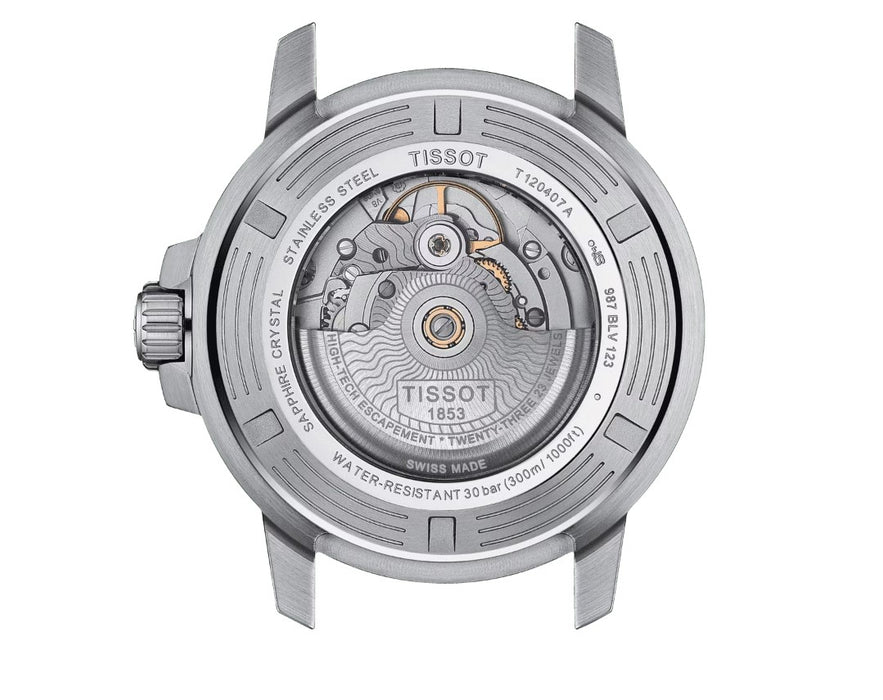 Tissot Seastar 1000 Powermatic 80 Grey Dial Men's Watch T1204071108101