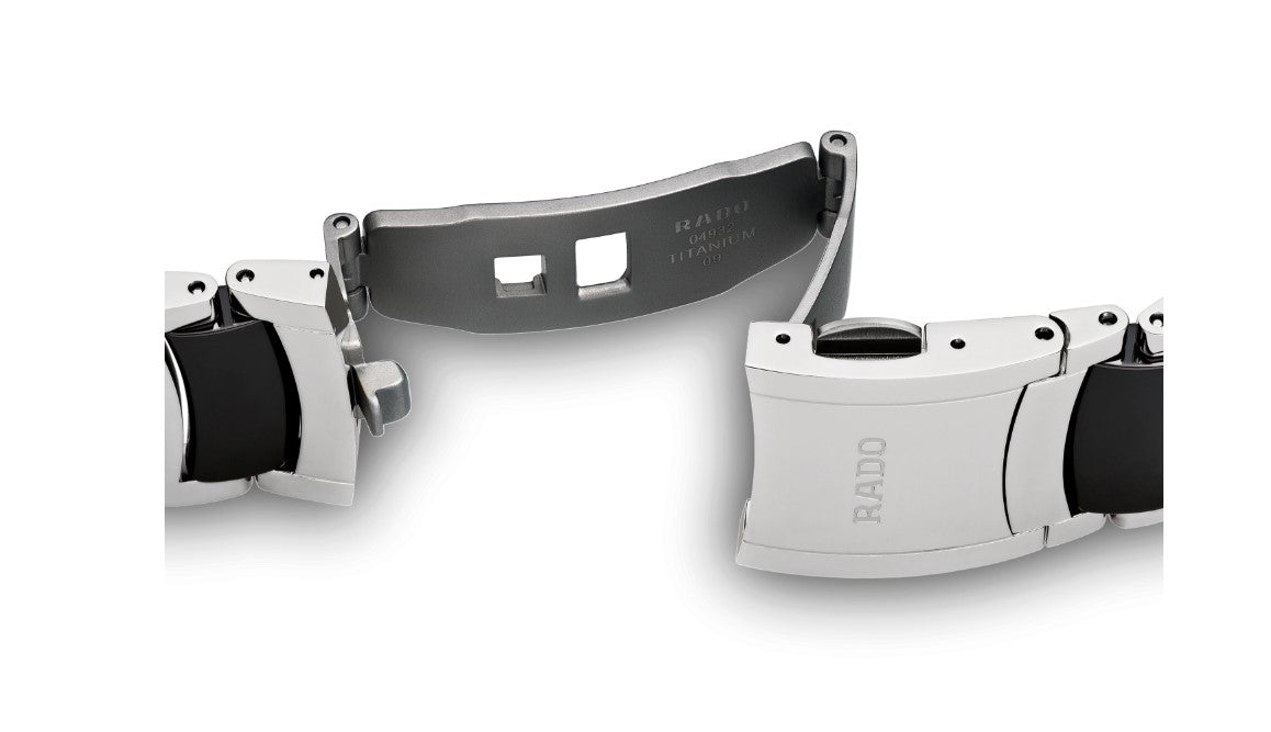 Rado Centrix 38mm Black Dial Stainless Steel Case Unisex Watch R30934172