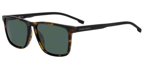 Boss 0921/S 0086/QT Dark Havana/Green Sunglasses