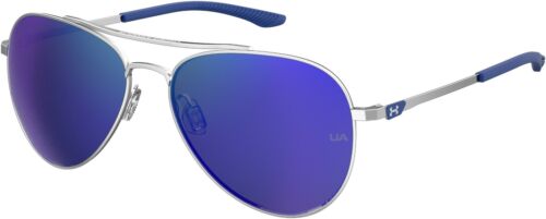 Under Armour Ua 0007/G/S 0010/Z0 Palladium/Blue Mirrored Sunglasses