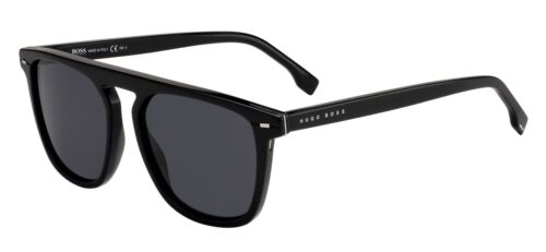 Boss 1127/S 0807/IR Black/Gray Blue Sunglasses