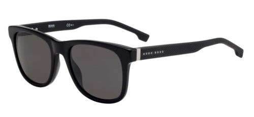 Boss 1039/S 0807/IR Black/Gray Blue Sunglasses