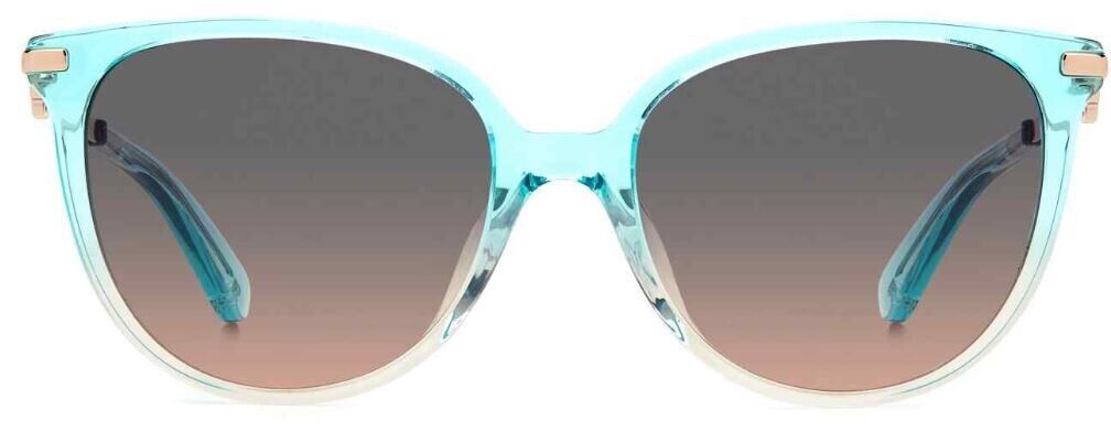 Kate Spade Kristina/G/S 0IWB/FF Green-Pink/Grey-Pink Gradient Women's Sunglasses