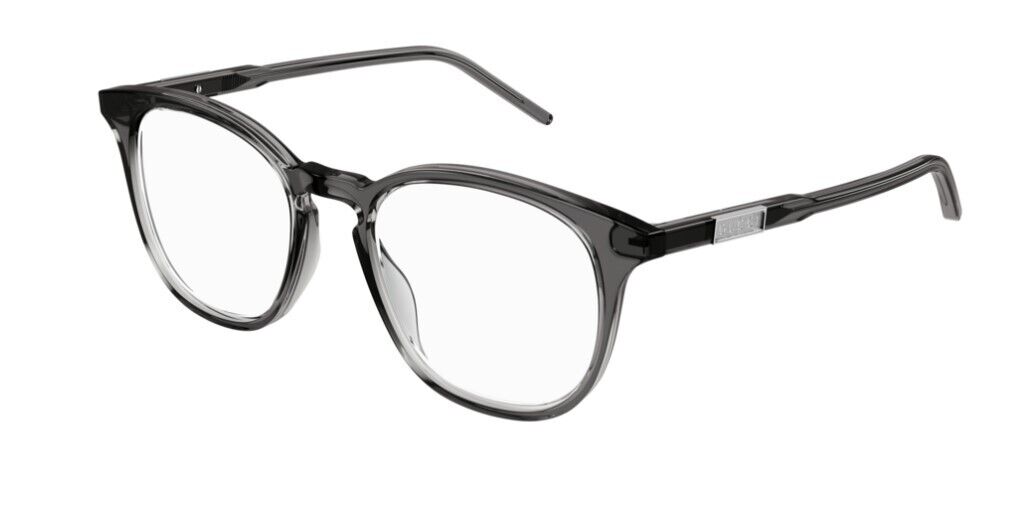 Gucci GG1157O 005 Grey Rectangle Men's Eyeglasses