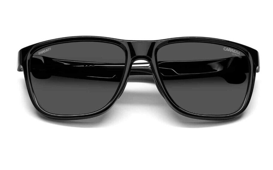 Carrera CARDUC-003/S 807/IR Black/Grey  Rectangle Men's Sunglasses