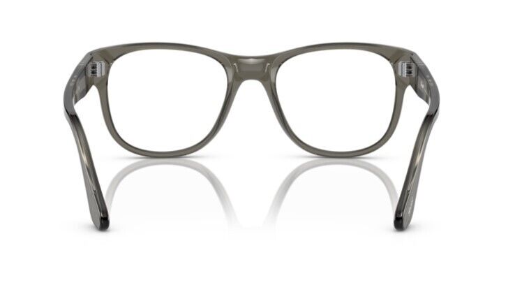 Persol 0PO3312V 1103 Transparent taupe gray Square Unisex Eyeglasses