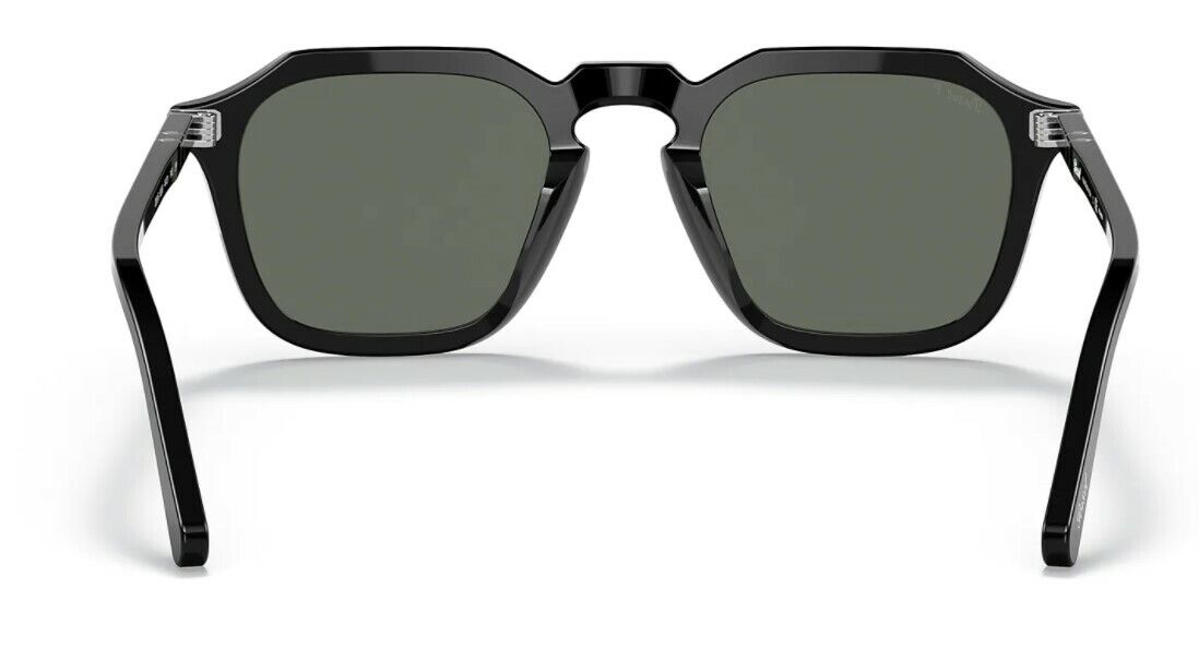 Persol 0PO 3292S 95/58 Black/Green Polarized Unisex Sunglasses