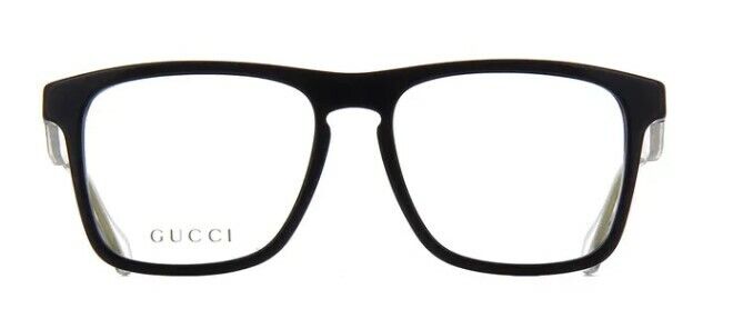 Gucci GG 0561ON-001 Black Square Unisex Eyeglasses