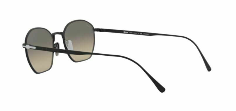 Persol 0PO5004ST 800432 Matte Black/Gray Gradient Sunglasses