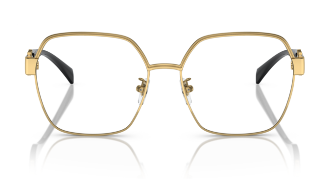 Versace VE1291D 1002 Gold Oval Women's Eyeglasses